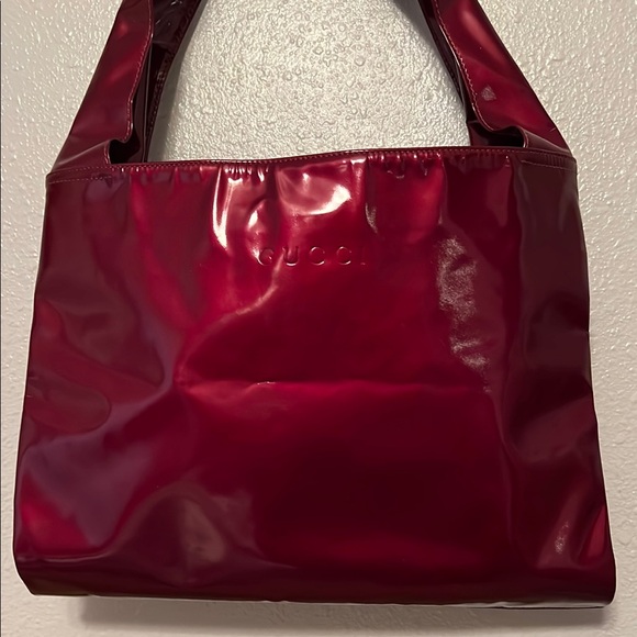 Gucci metallic Red Women's Bag. 14x10 - Picture 1 of 12